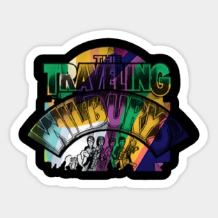 Traveling Wilburys - Wpap Vintage Sticker